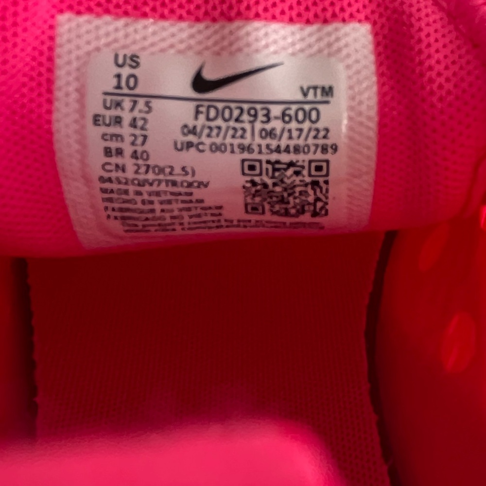🔥 NIKE | 10 | W Air Max 270 (HYPER PINK) - Picture 13 of 16